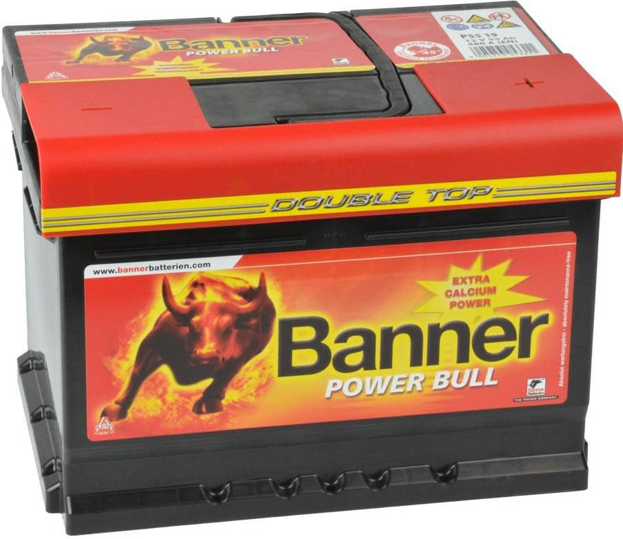 Autobatterien Banner Power Bull 12V 55Ah (P5519)