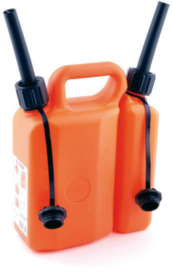 Pannenhilfe ratioparts Doppelkanister 3,5 + 1,5 Liter orange