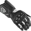 Arlen Ness RG-X schwarz/weiss Motorradhandschuhe