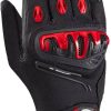 IXON Mirage Air Glovesblack/red Motorradhandschuhe