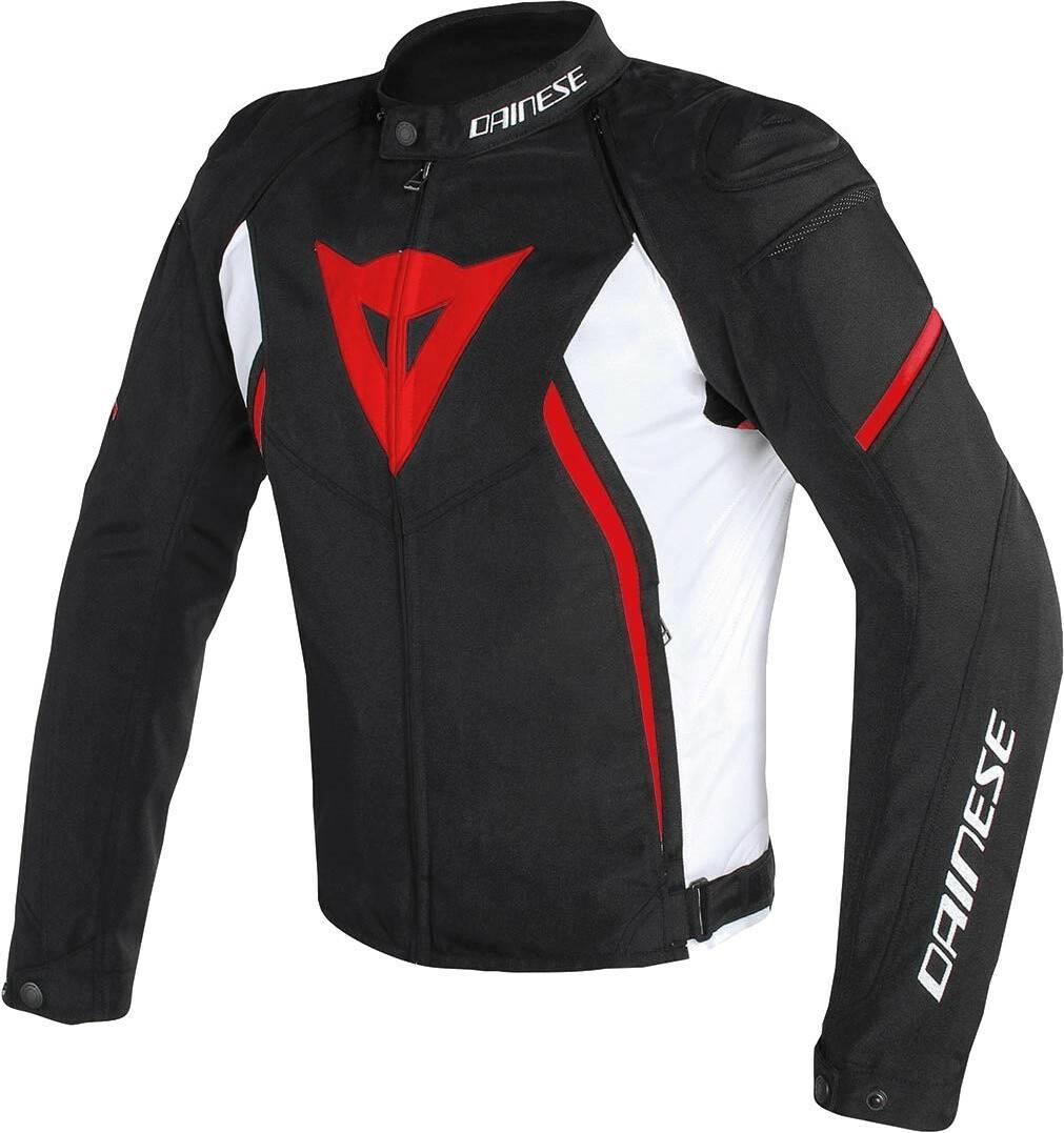 Dainese Avro D2 Tex Jackeschwarz/weiss/rot Motorradjacken