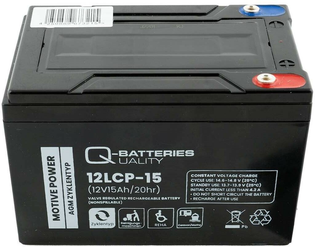 Autobatterien Q-Batteries LC-CA1215P1