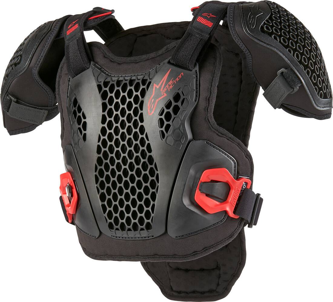 Alpinestars Bionic Action Youth Chest Protector black/red Protektoren