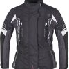 Motorradjacken Germot Xantia Pro Damenjackeschwarz/weiss/anthrazit