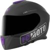 Motorradhelme FC-Moto V1 Flora MIPS Jugend blau/gelb