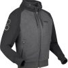 Bering Lynx Hoodieblack/grey Motorradjacken