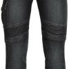 Broger Ohio Jeans schwarz Motorradhosen