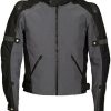 GC Bikewear Arvin Textiljacke wasserdicht Dunkelgrau/Schwarz Motorradjacken