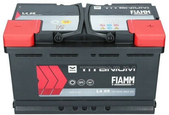 Fiamm Black 12V 95Ah 850A/EN (L4 95) Autobatterien