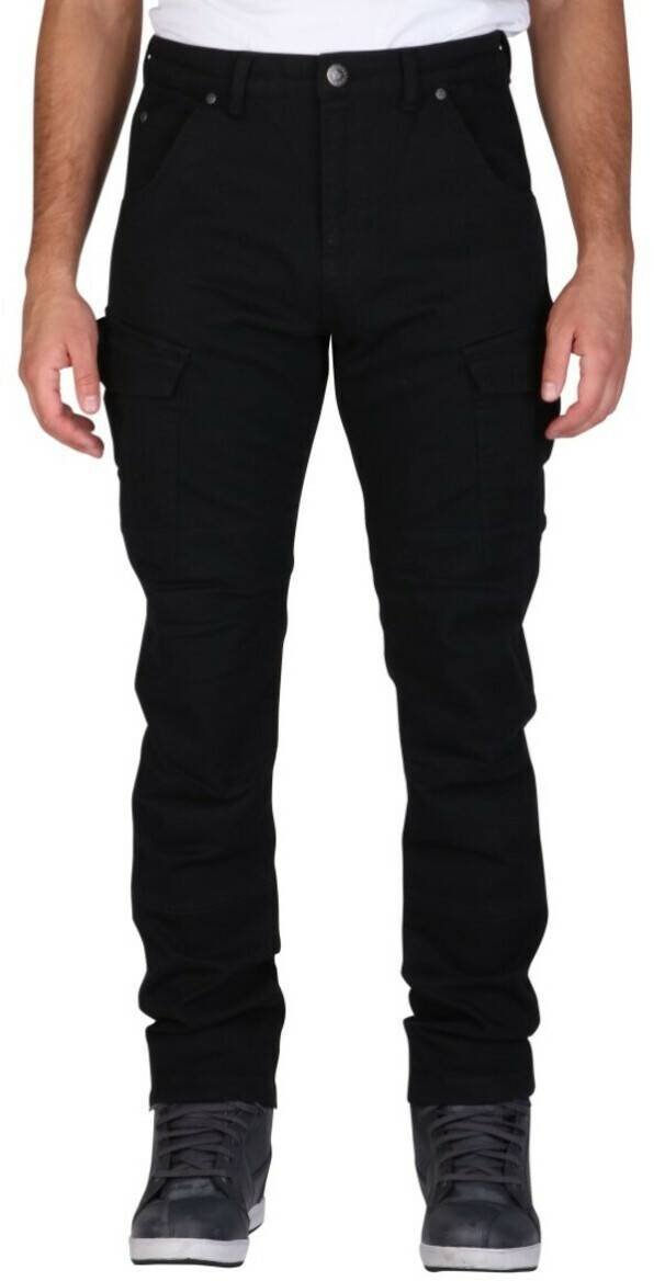 Motorradhosen Modeka Brandon Cargo Jeans schwarz