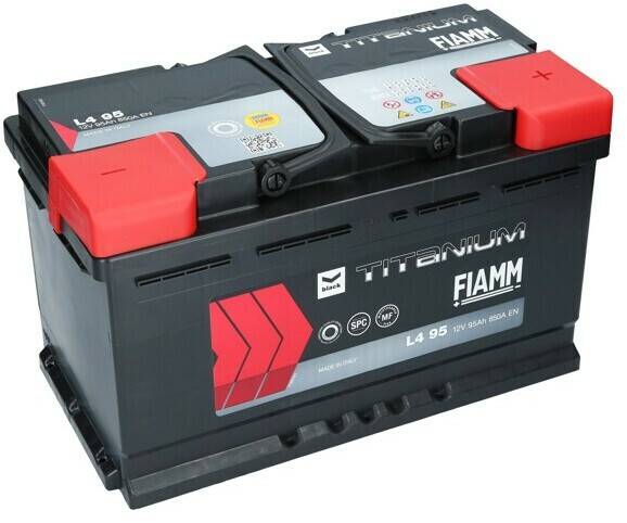 Fiamm Black 12V 95Ah 850A/EN (L4 95) Autobatterien